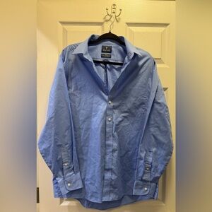 Stafford Men's Sky Blue Dress Shirt